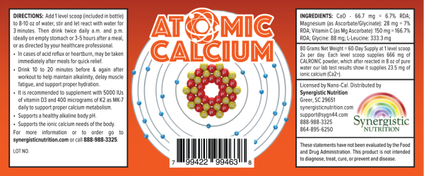 Atomic Calcium